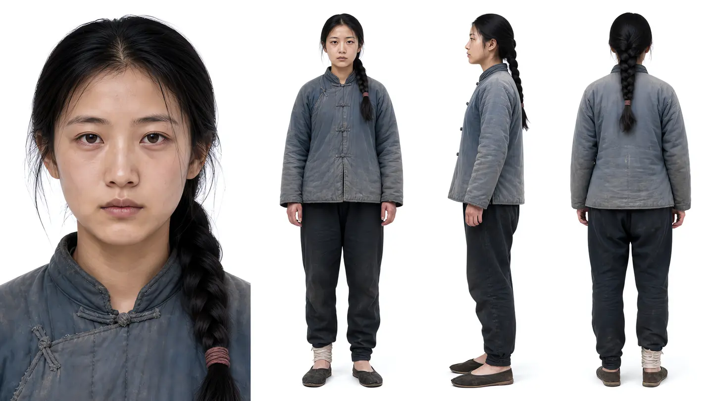 真人角色资产预览